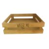 dark wooden crate ZRWT8010