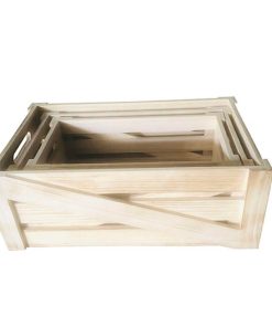 unfinished wooden crate ZRWT8012