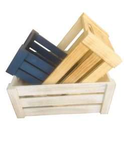 wooden crates for toys
