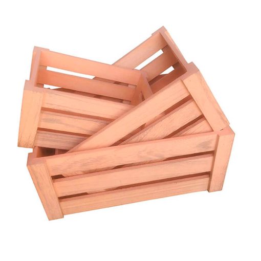 wooden nesting crates with handle ZRWT8001