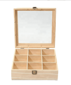 wooden tea box ZRTB4013