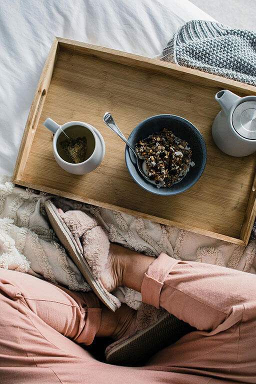 wooden tray