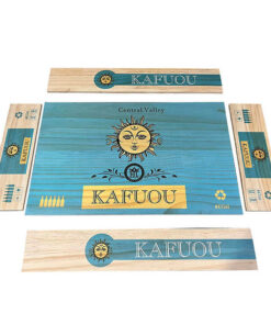 wooden wine box 6 bottles ZRWB6024