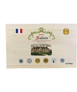 wooden wine box 6 bottles ZRWB6030