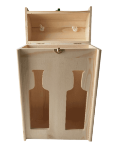 wooden wine box ZRWB6039