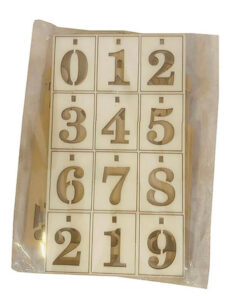 wood calendar