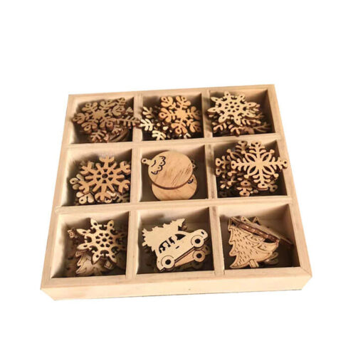 wooden ornaments