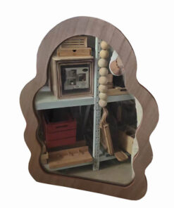 wooden mirrorZRWC9119