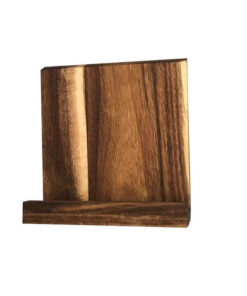 wooden recipe book stand