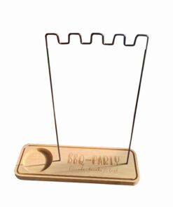 wooden BBQ grill rack ZRWC9130