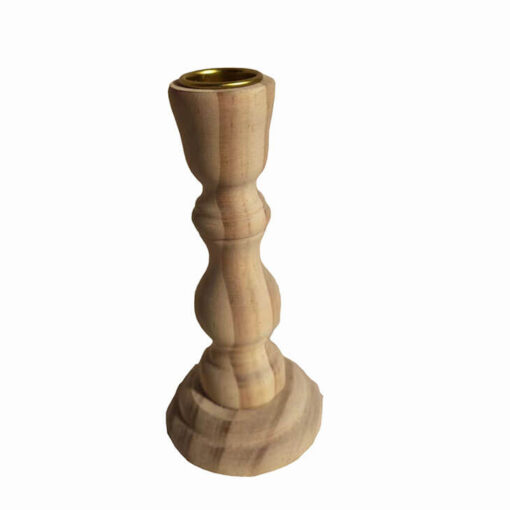 wooden candle holderZRWC9111