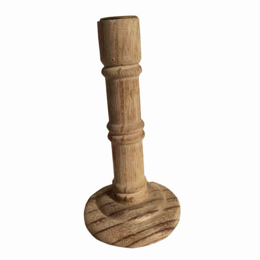 wooden candle holderZRWC9113